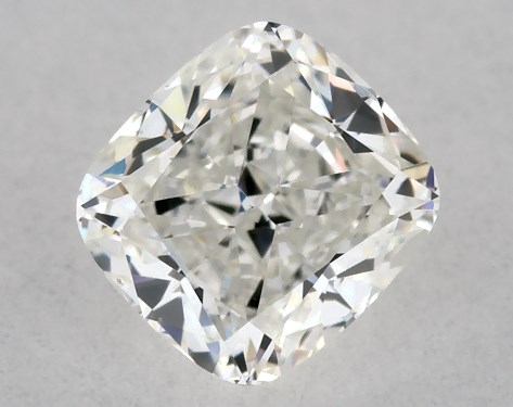 GIA 0.50 Carat H-VS2 Very Good Cut Cushion Modified Diamond